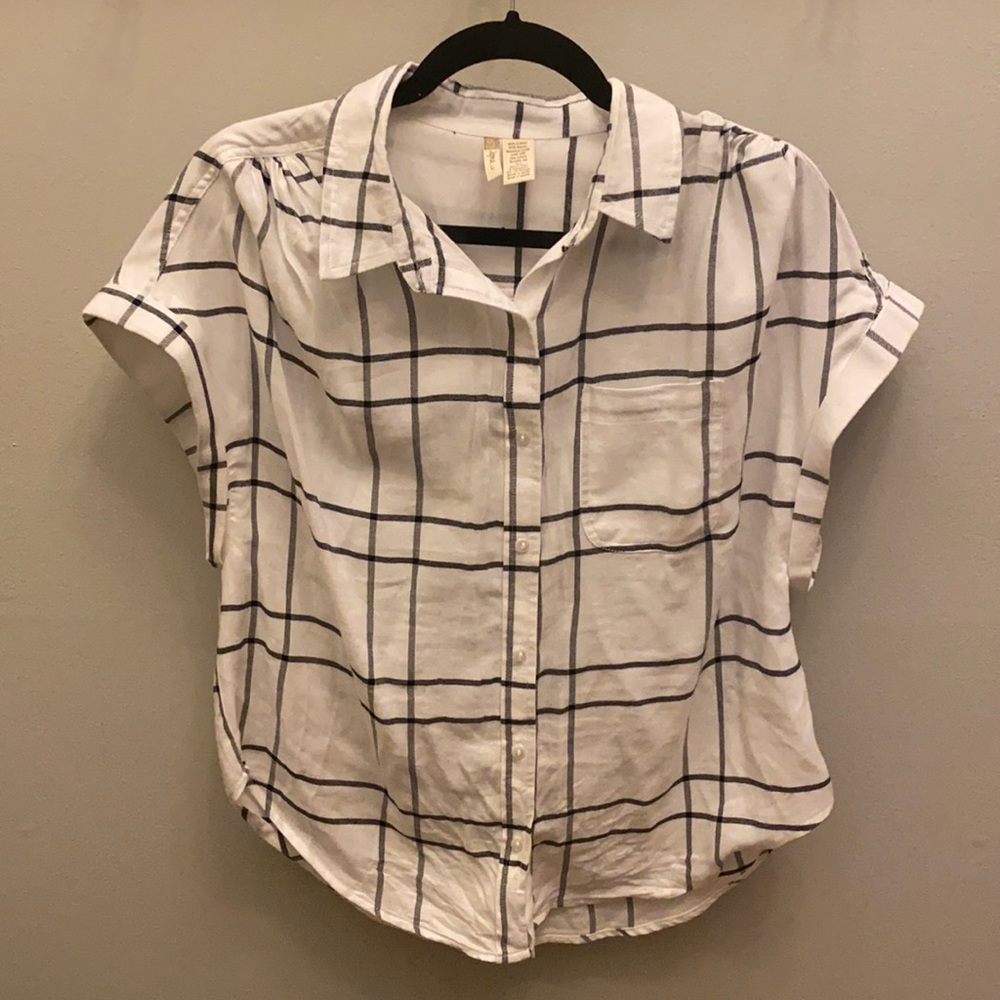 Plaid Top